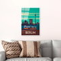 Wallity Cuadro Decorativo de Vidrio Templado Multicolor 30 x 45 cm